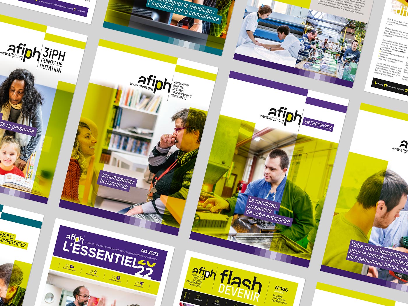 Documents de communication de l'Afiph