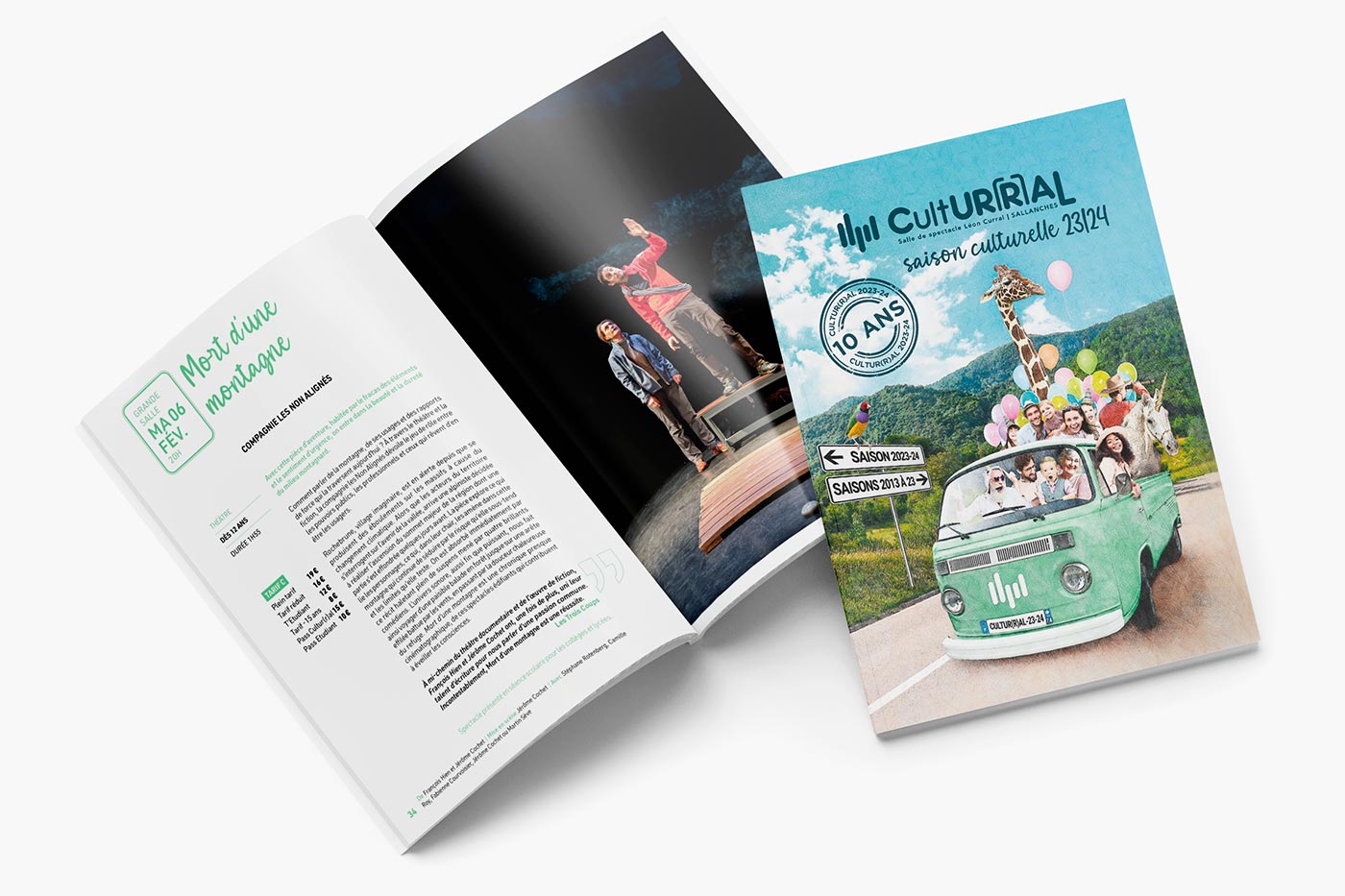 Catalogue de saison de Cultur(r)al (Sallanches)