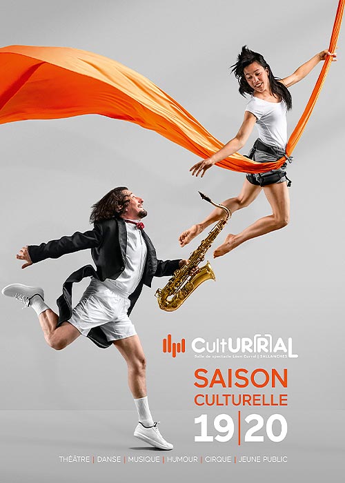 Affiche de saison 2019-20 de Cultur(r)al (Sallanches)