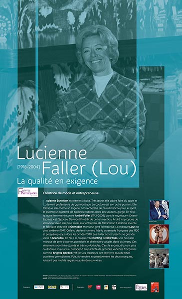 Extrait de l'exposition "Femmes remarquables de l'Isère"