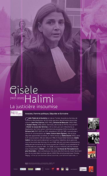 Extrait de l'exposition "Femmes remarquables de l'Isère"