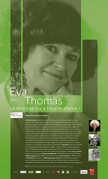 Extrait de l'exposition "Femmes remarquables de l'Isère"