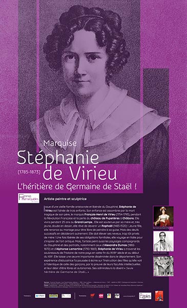 Extrait de l'exposition "Femmes remarquables de l'Isère"