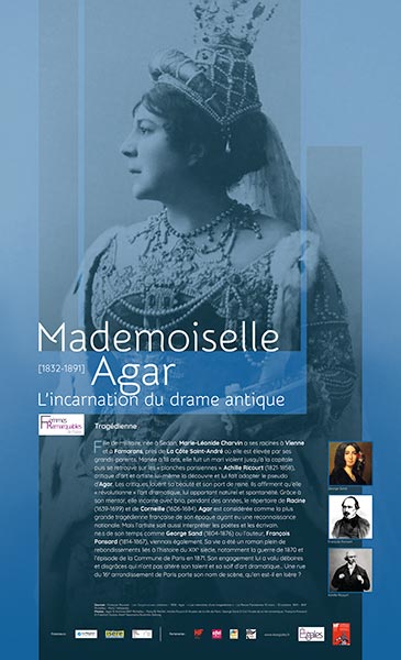 Extrait de l'exposition "Femmes remarquables de l'Isère"