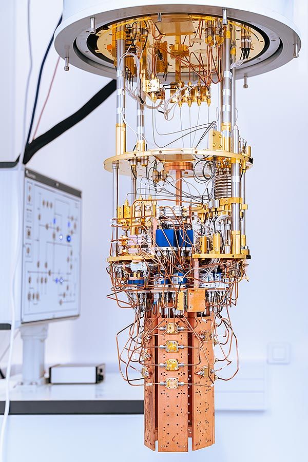 Photographie scientifique : cryostat de la société Silent Waves | technologies quantiques à Grenoble