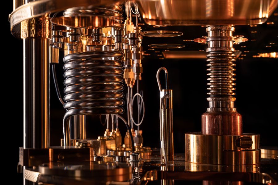 Photographie de cryostat à l'Institut Néel (CNRS) - Grenoble