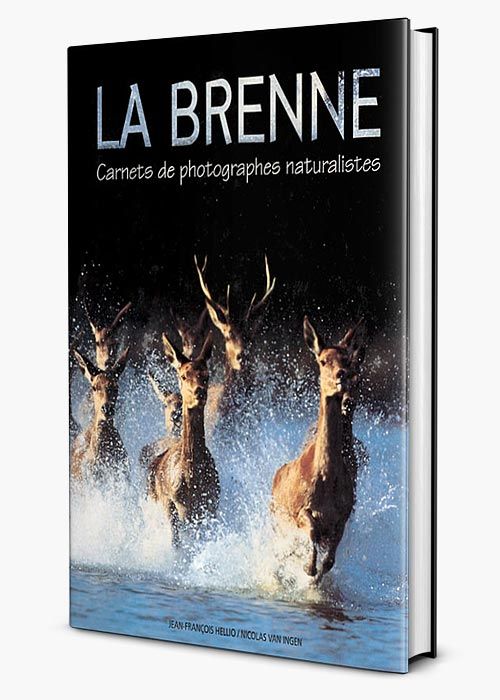 Conception et mise en page du ivre "La Brenne" de  Jen-François Hellio et Nicolas Van Ingen
